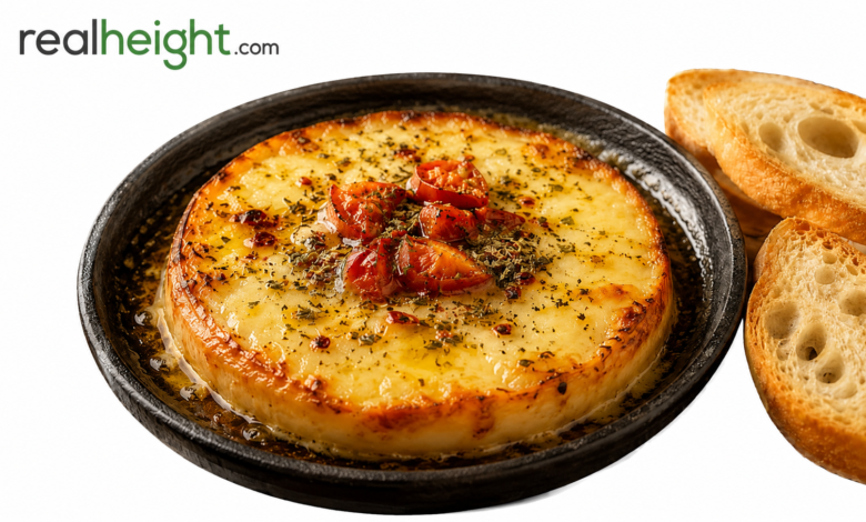 Best provoleta al horno near me served hot with herbs and crispy golden edges